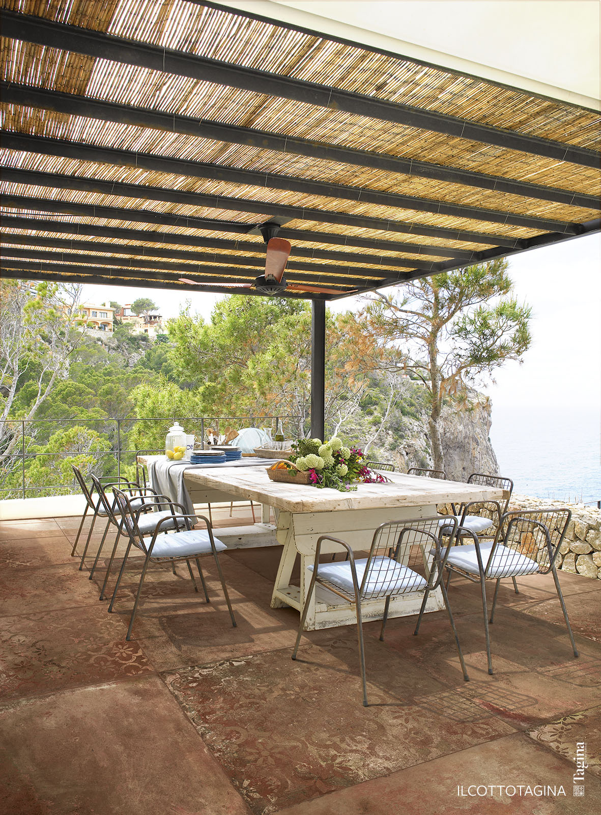 CERAM IL COTTO RED 90x90x2 CM